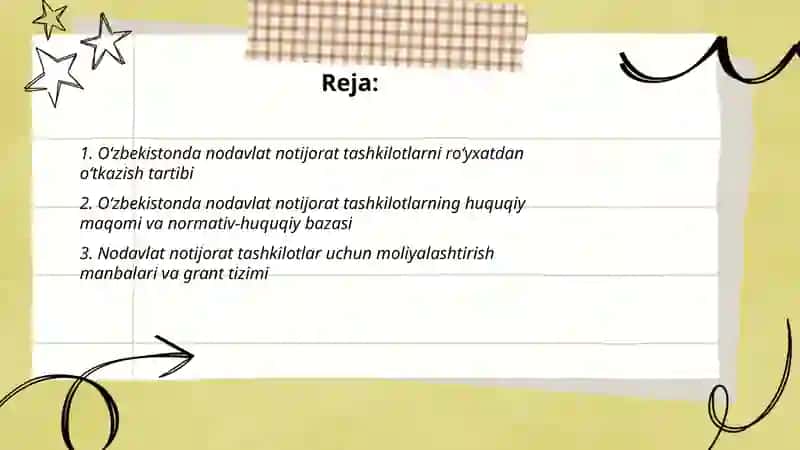 O‘zbekistonda nodavlat notijorat tashkilotlar 2