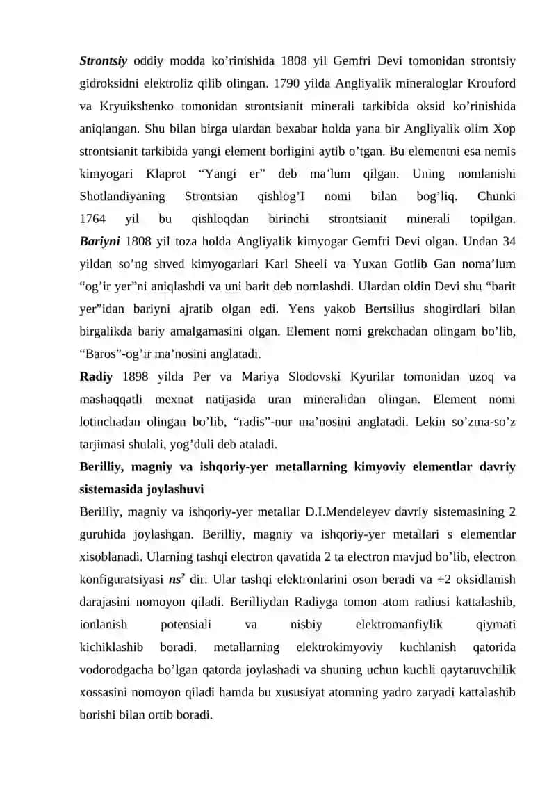 IKKINCHI GURUH S-ELEMENTLARI 2