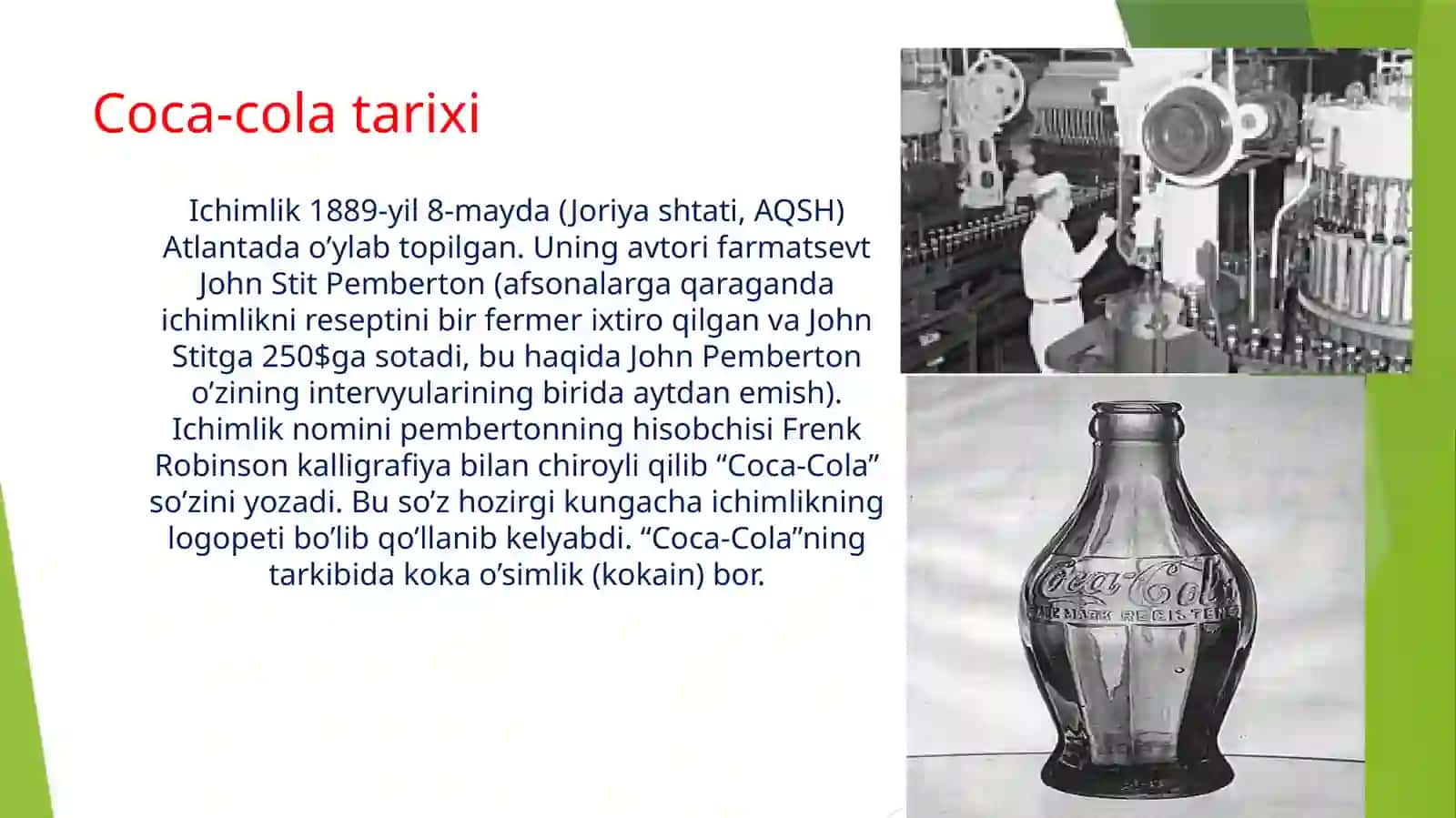 COCA-COLA KOMPANIYASI 2
