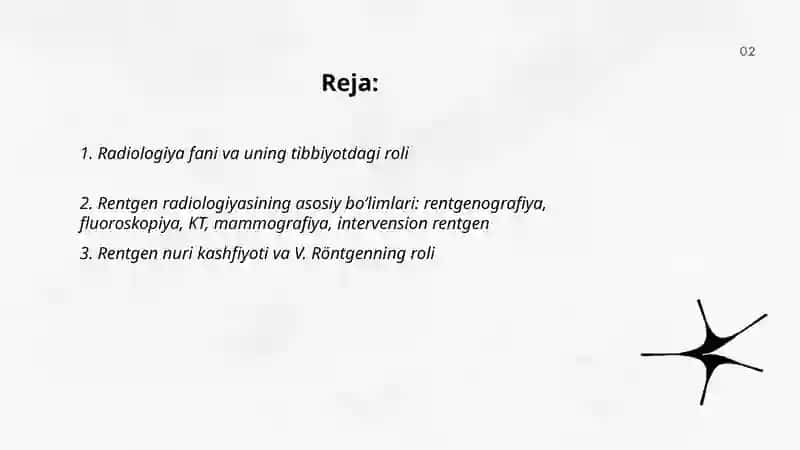Radiologiya faniga kirish 2