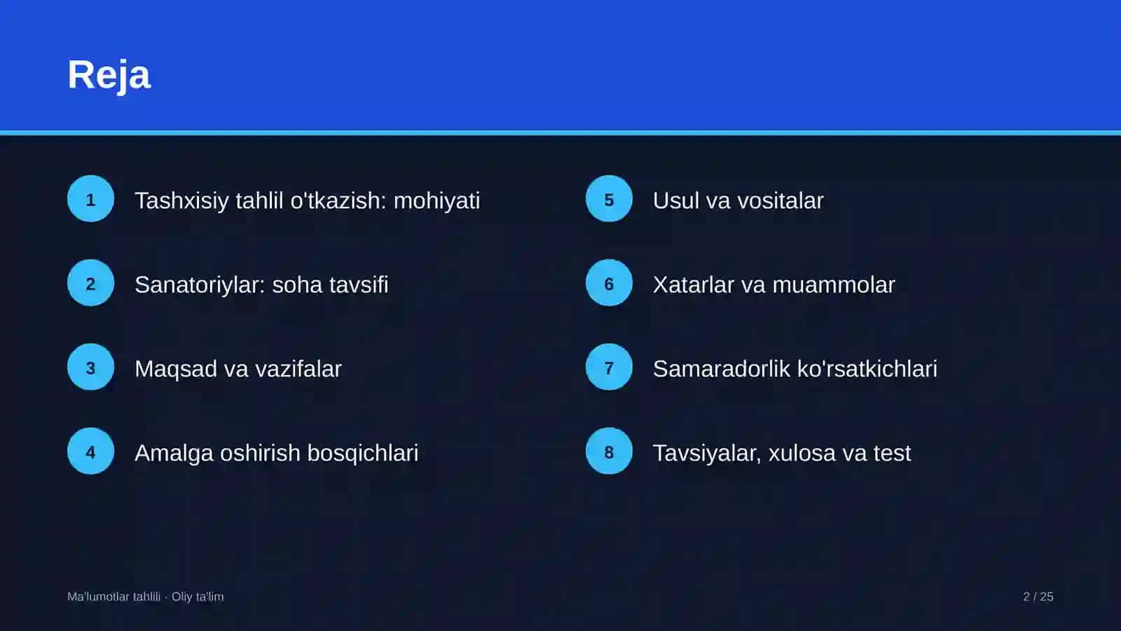 sanatoriylarda tashxisiy tahlil o'tkazish 2367 2