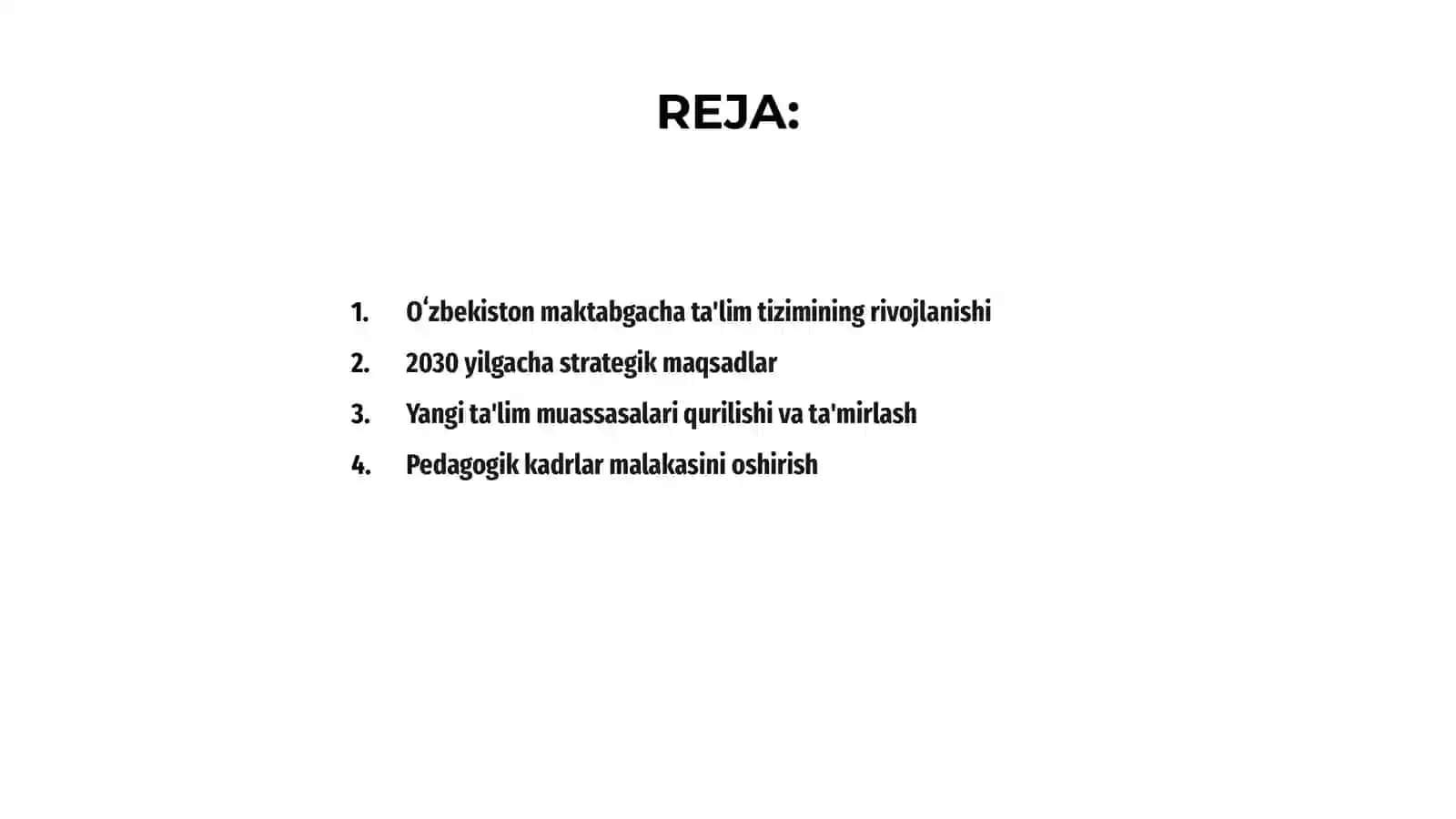 Oʻzbekiston Respublikasi maktabgacha taʼlim tizimini 2030 yilgacha rovojlantirish konsepsiyasi 2