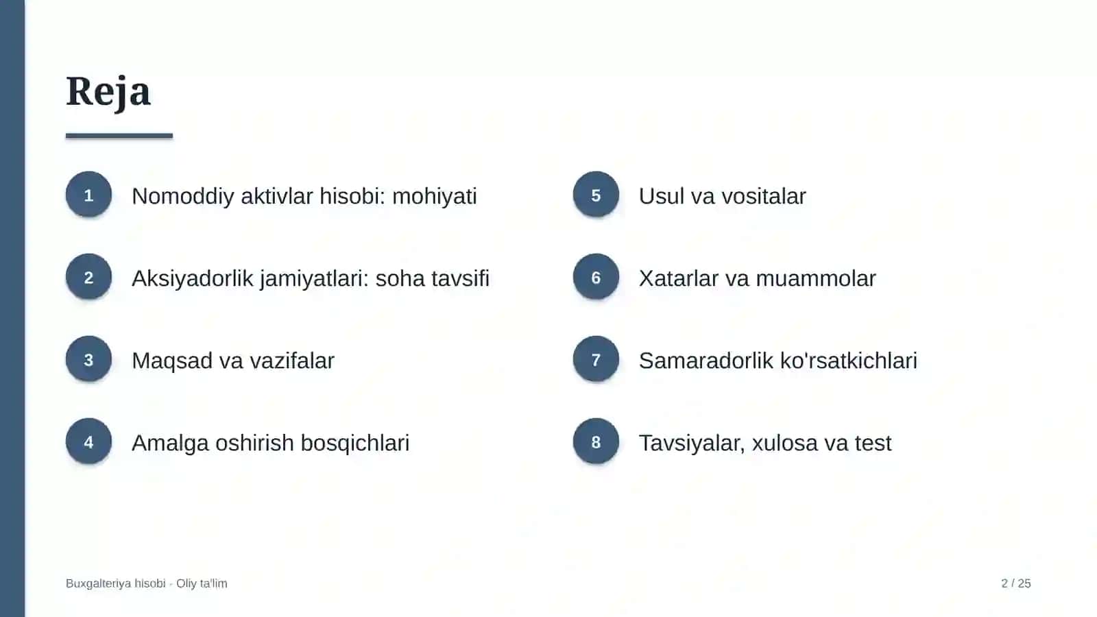 Aksiyadorlik jamiyatlarida nomoddiy aktivlar hisobi 2