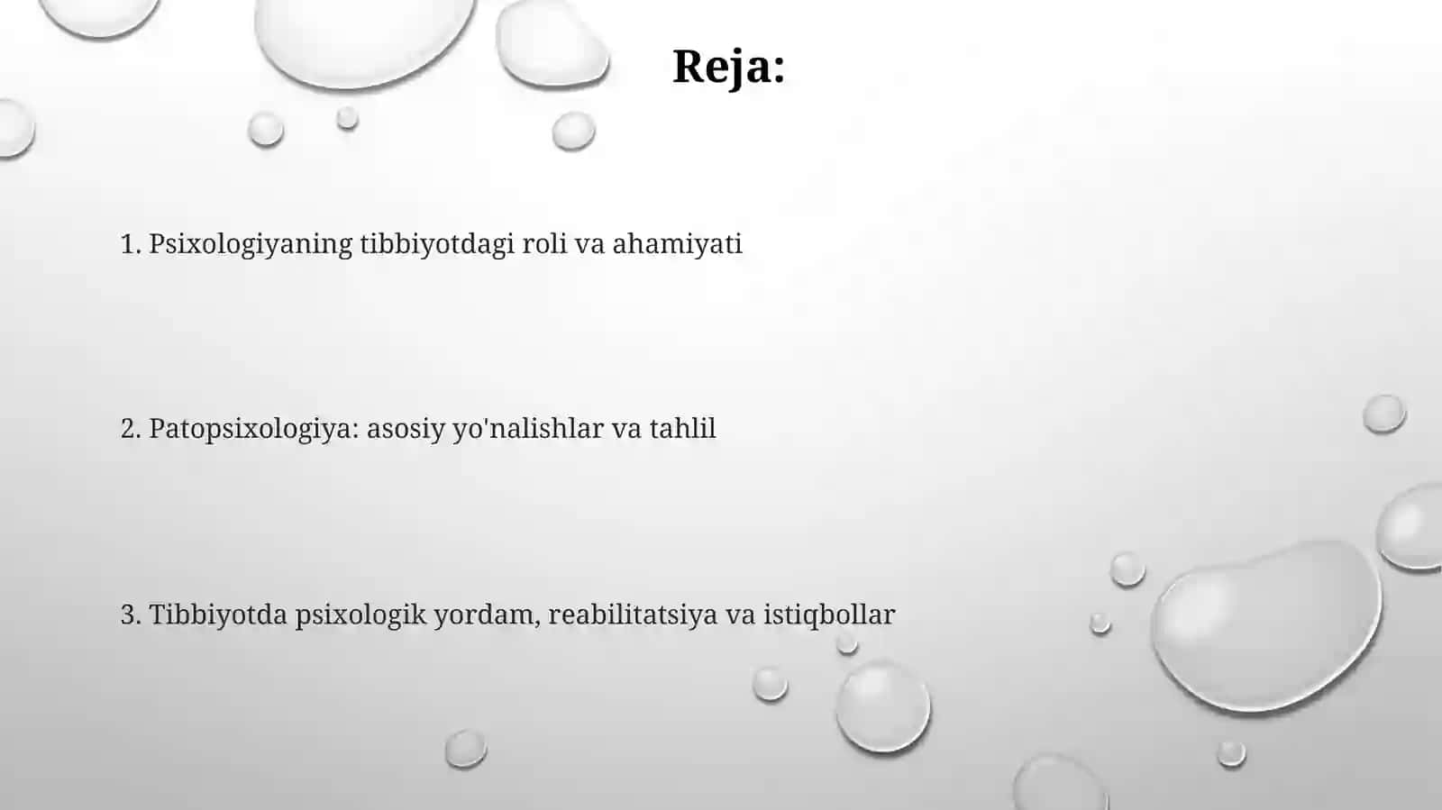 Psixologiyafaniningtibbiyotdatutgano'rnivaahamiyati 2
