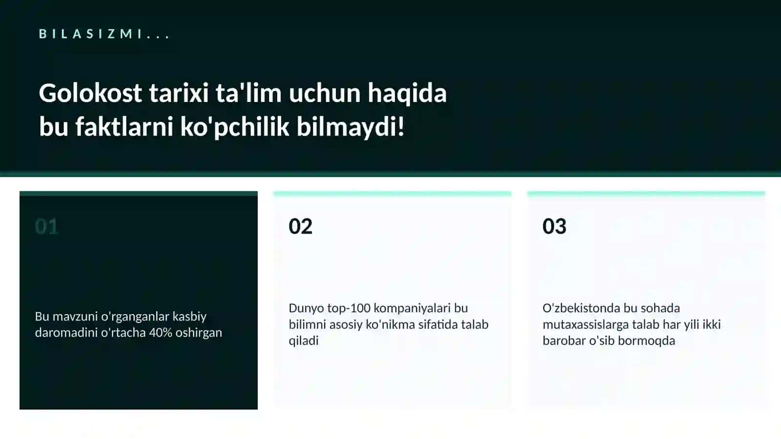 Golokost tarixi ta'lim uchun 2