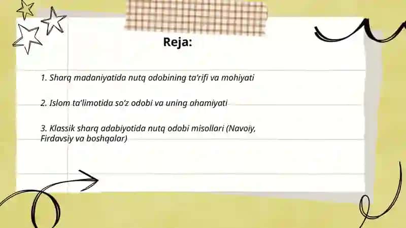 Sharq nutq odobi 2