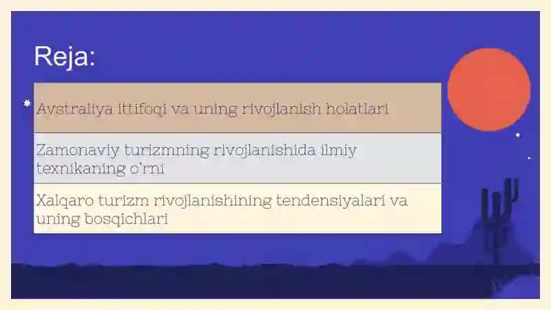 AVSTRALIYA TURIZMI 2