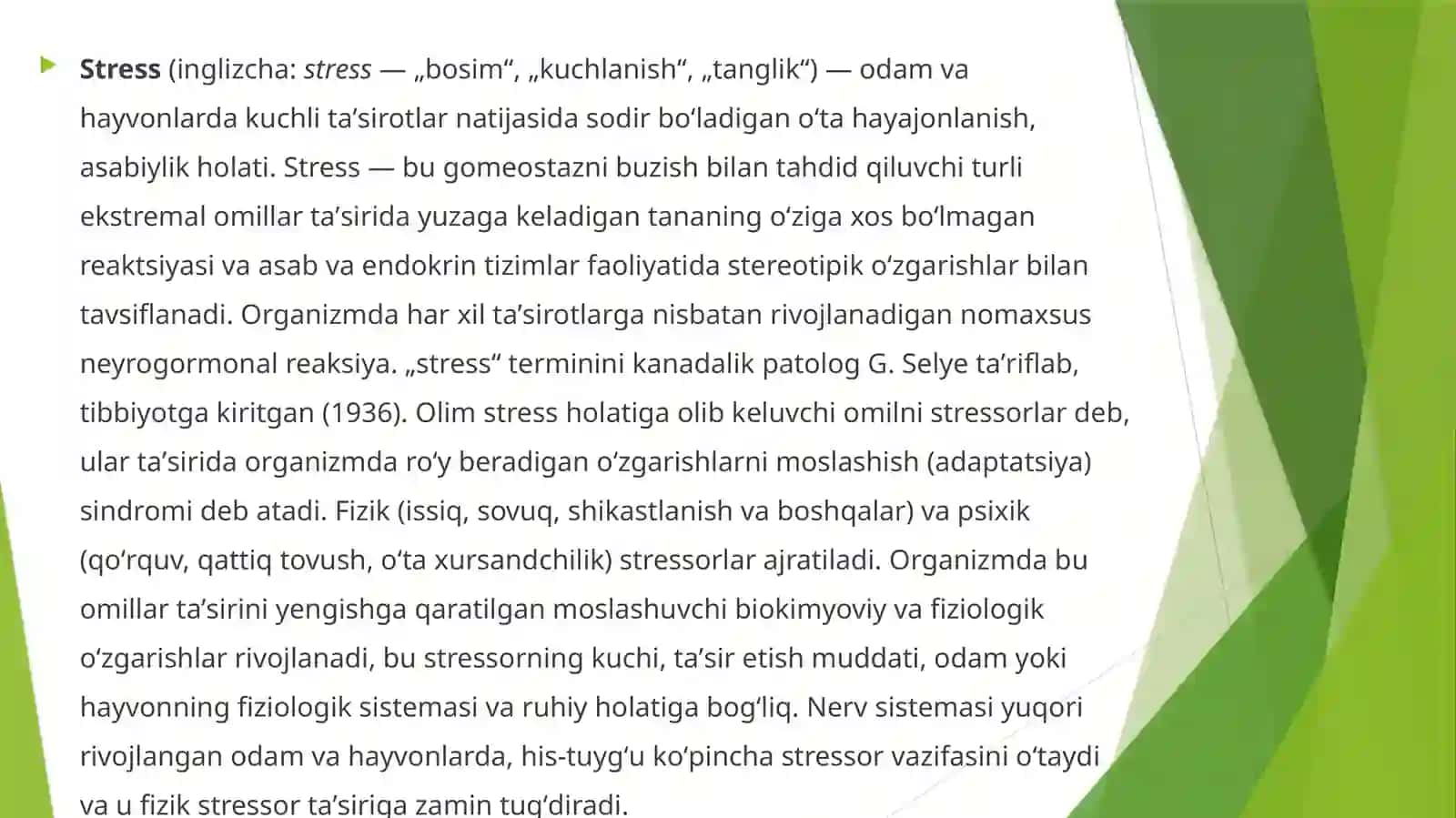 STRESS MENEJMENTI 2