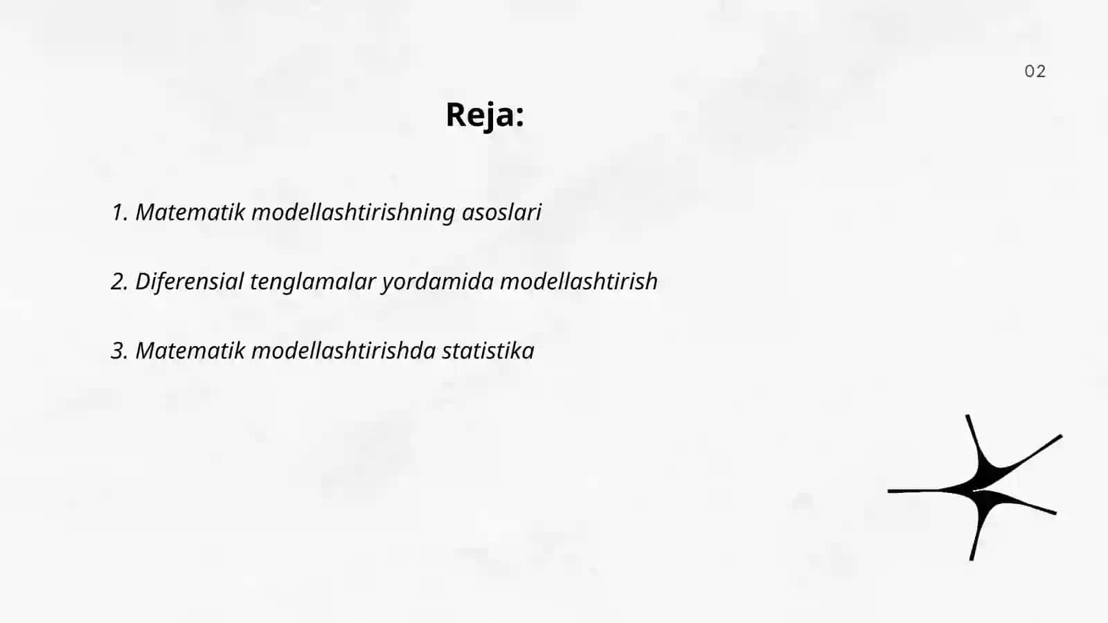 Matematik modellar 2