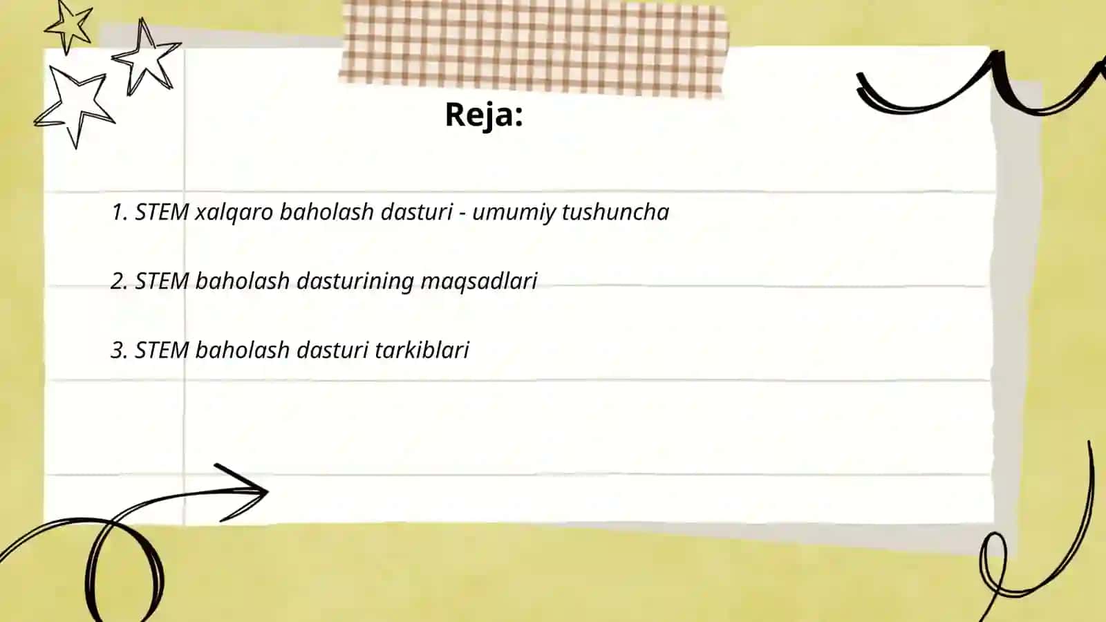 STEM xalqaro baholash dasturi 2