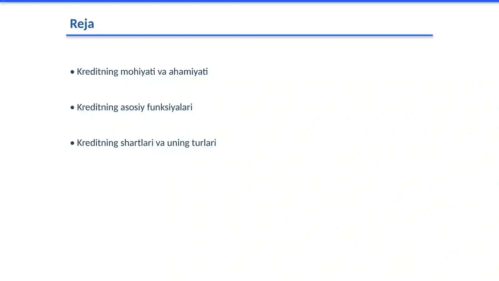 Kredit uning ehtiyojlari, funksiyalari, shakllari va turlari 2