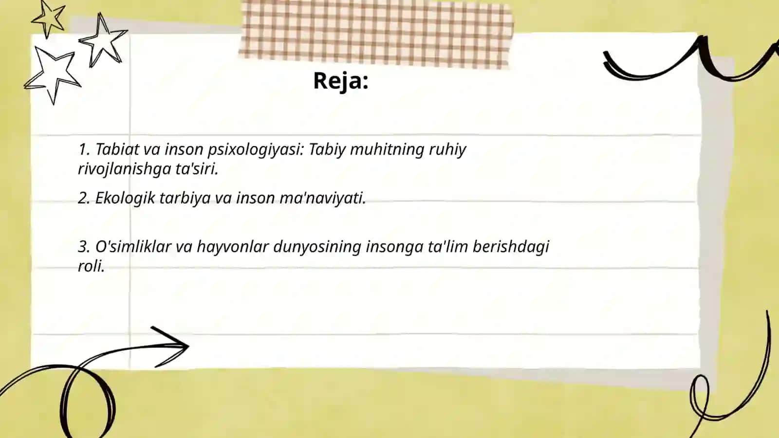 Inson rivojlanishida tabiatning roli haqidagi masalalarni yoritilishi 2