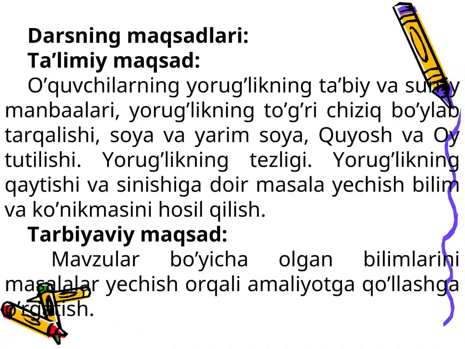 Masalalar yechish 2