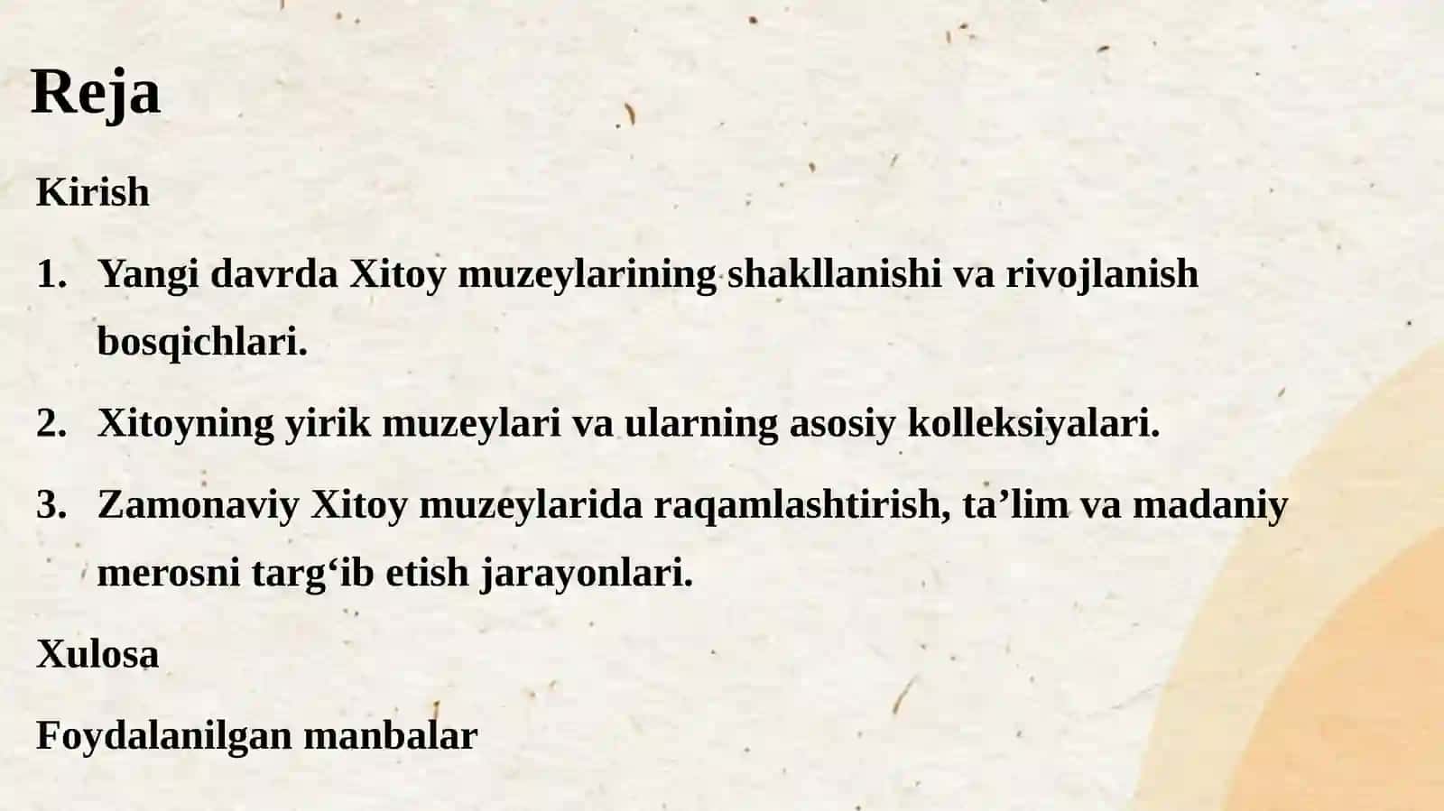 Yangi davrda Xitoy muzeylari 2