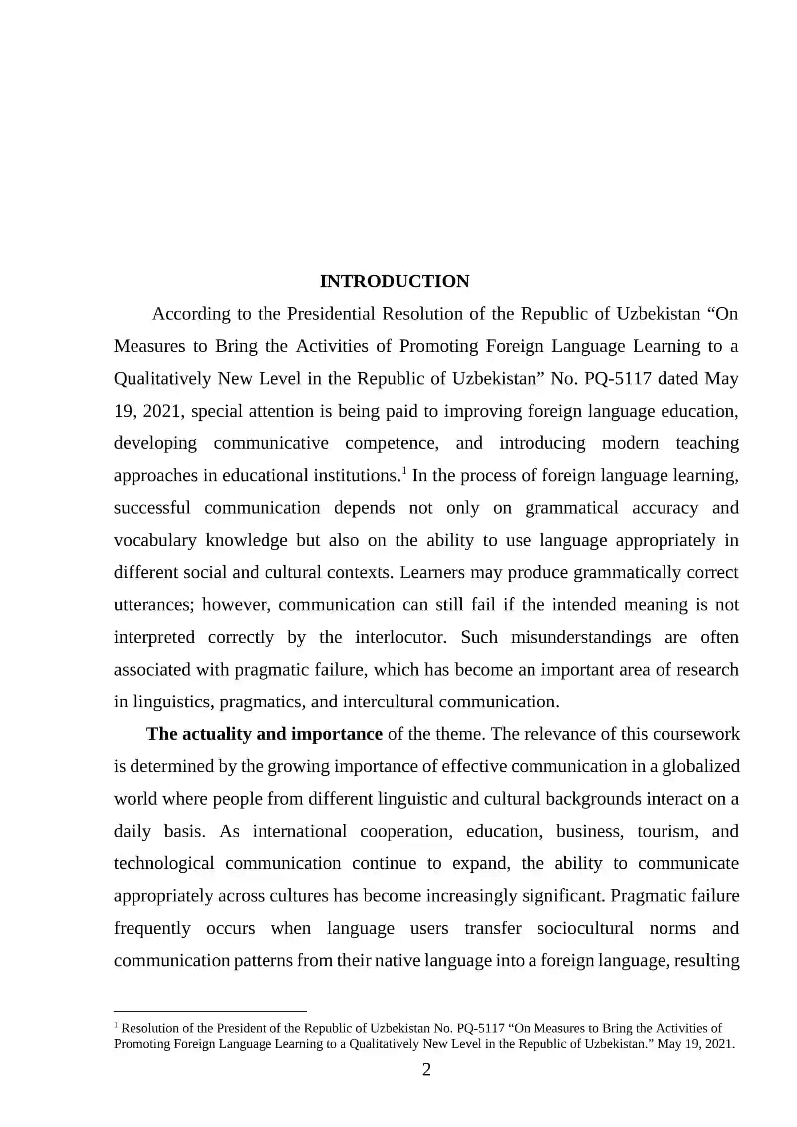 Pragmatic failure and its correction 2