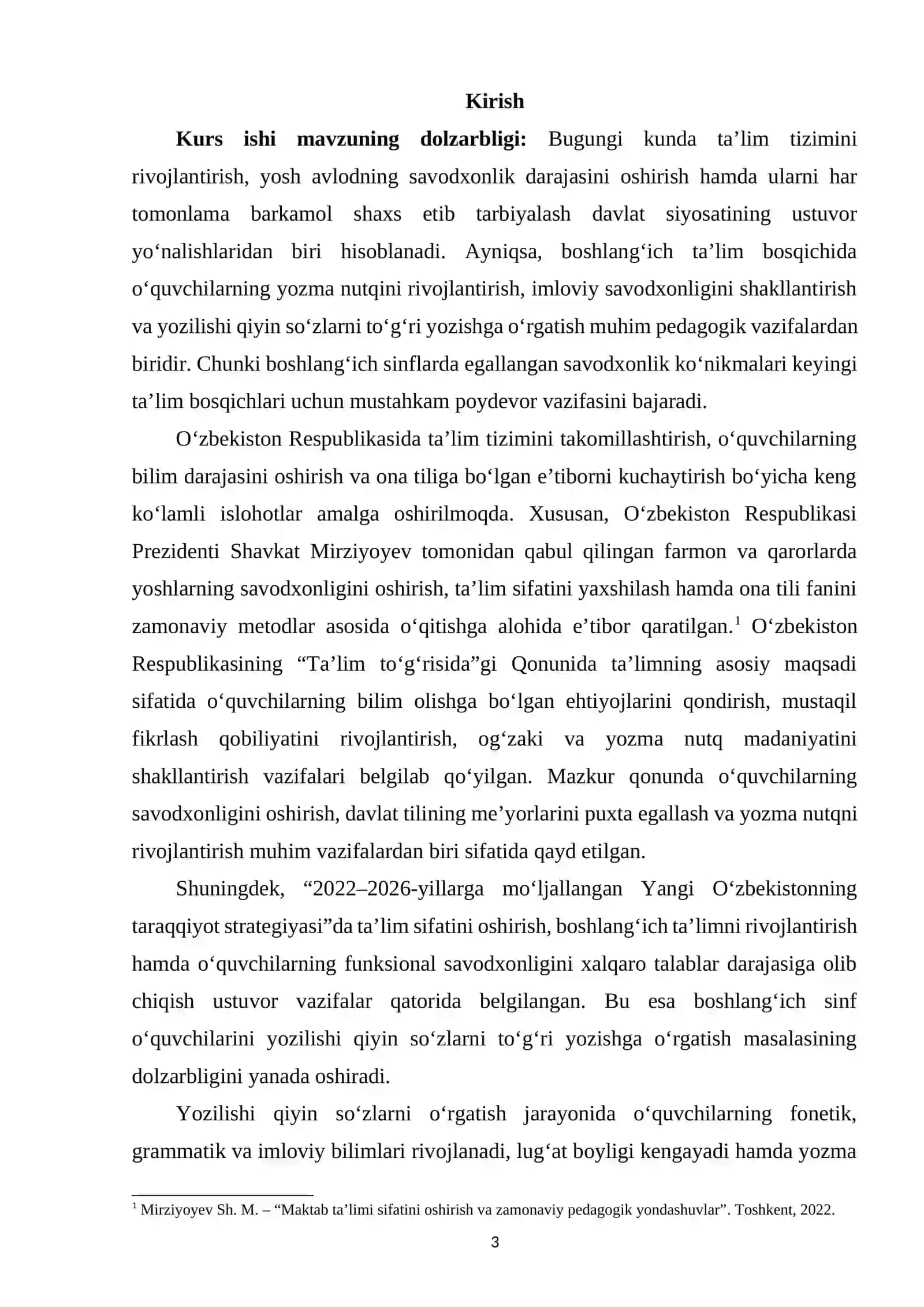 Boshlang‘ich sinf o‘quvchilarini yozilishi qiyin so‘zlarni yozishga o‘rgatish 2