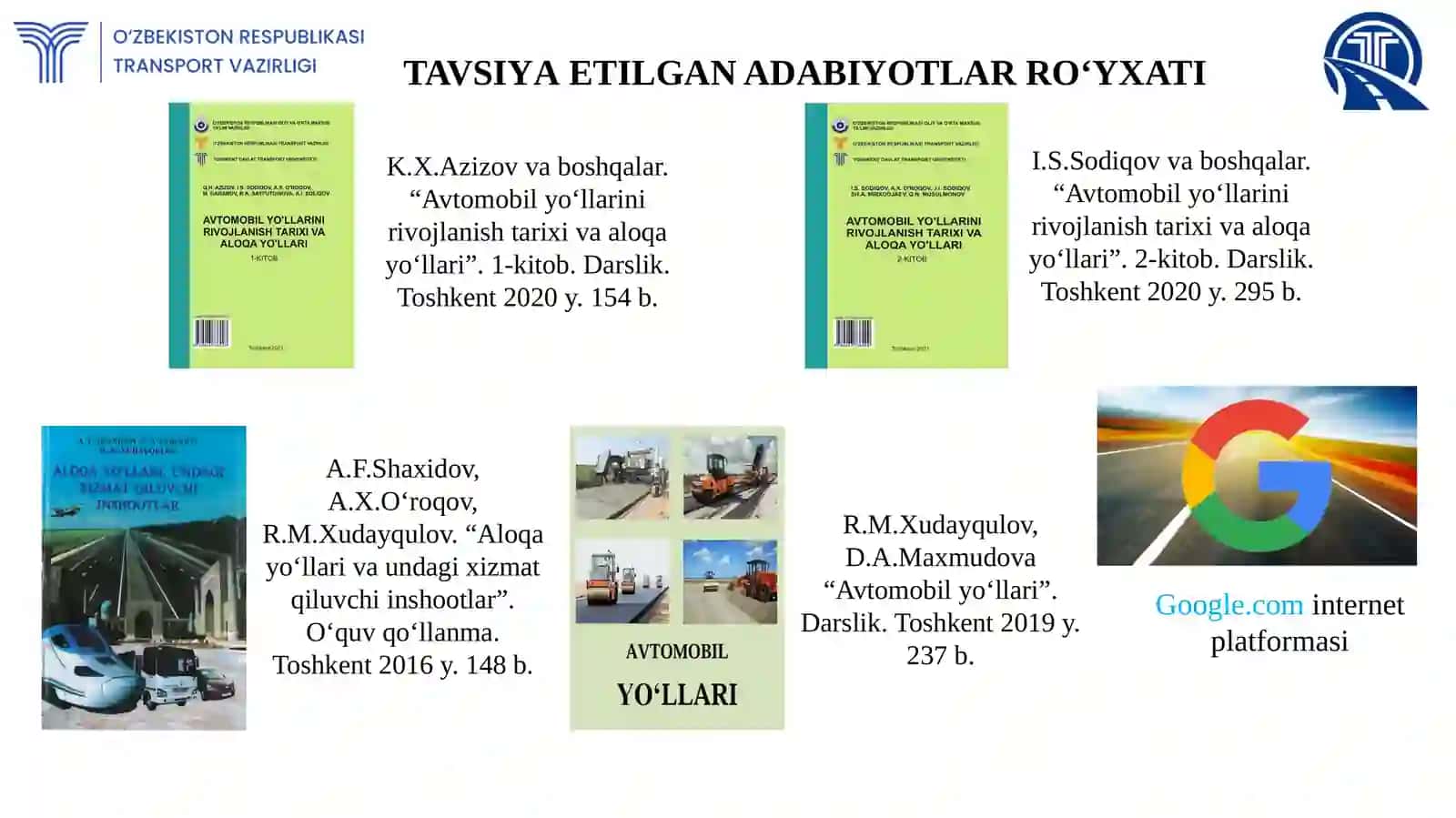 SUV TRANSPORTI VASUVYO‘LLARINING IQTISODIYOT TARMOQLARIDAGI O‘RNI 2
