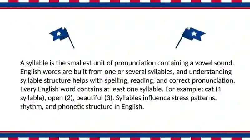 English Syllable Structure: Formation, Division and Types 2