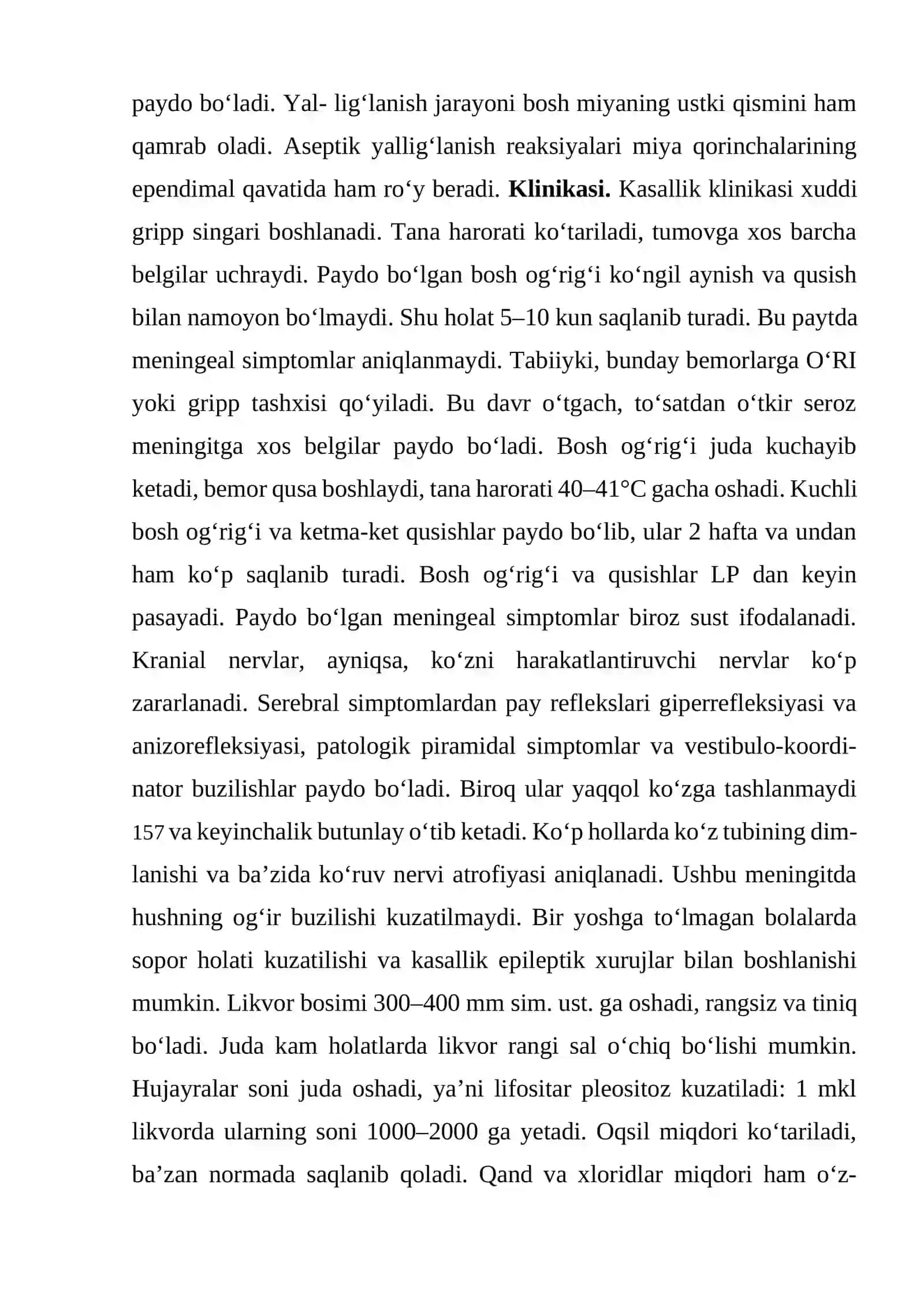 O‘tkir Limfositar Xoriomeningit (Armstrong kasalligi) 2