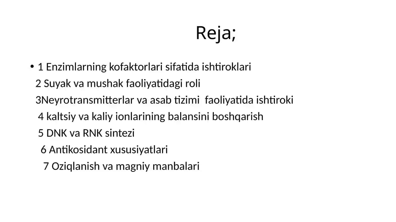 Magniy elementining xossalari 2