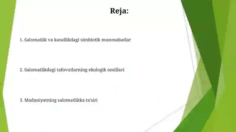 Tibbiy ekologiya va tibbiy ma'daniyat 2