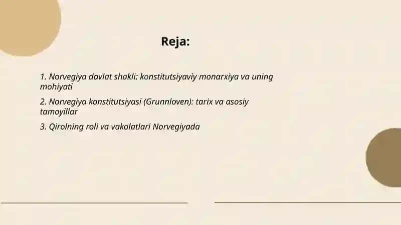 Norvegiya davlat shakli 2