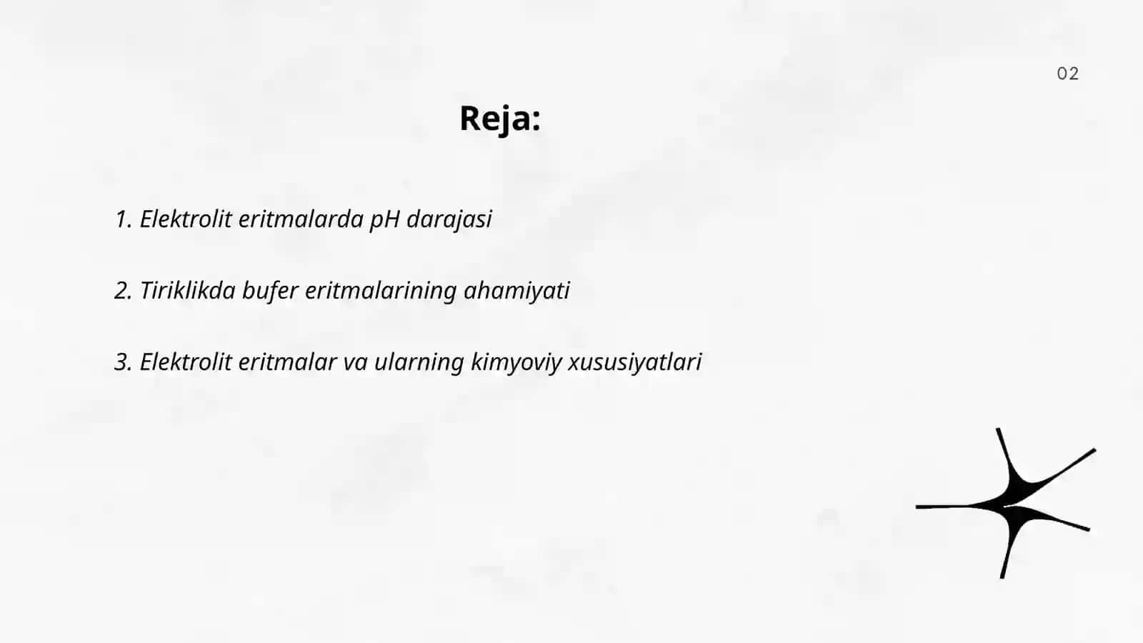 Elektrolit eritmalardagi pH ning qiymati, bufer eritmalarning tirik organizmdagi roli 2