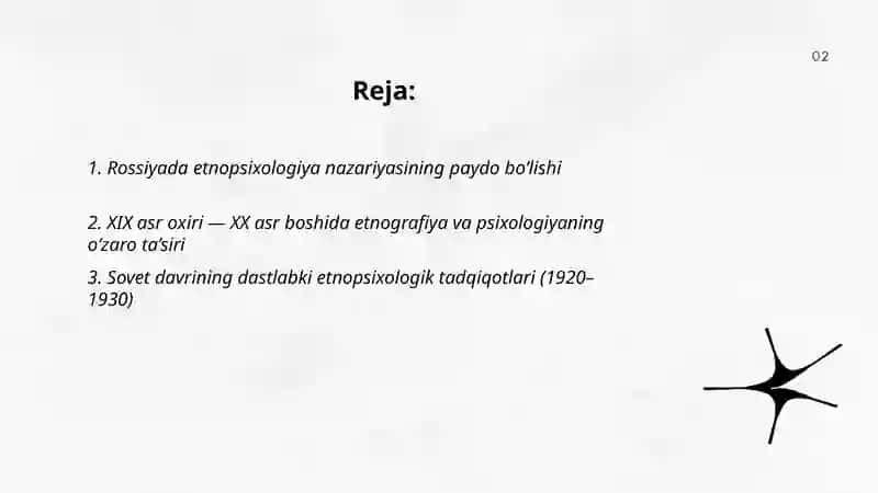 Rossiyada etnopsixologiya fanining shakllanishi va dastlabki izlanishlar 2