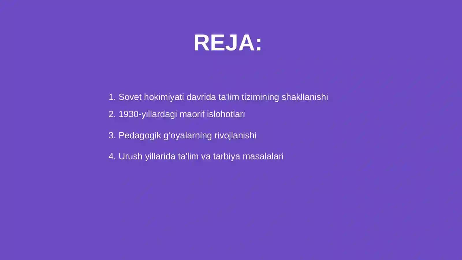 1917-1945-yillarda O'zbekiston ta'lim tizimi va pedagogik fikirlar rivoji 2