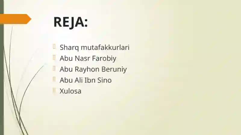 Sharq mutafakkirlari 2