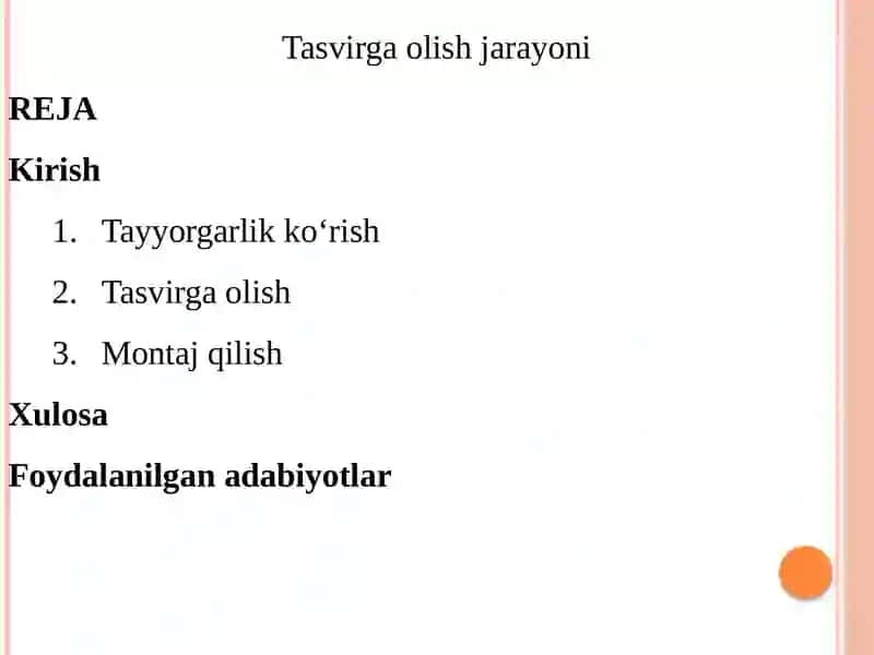 Tasvirgaolish jarayoni 2