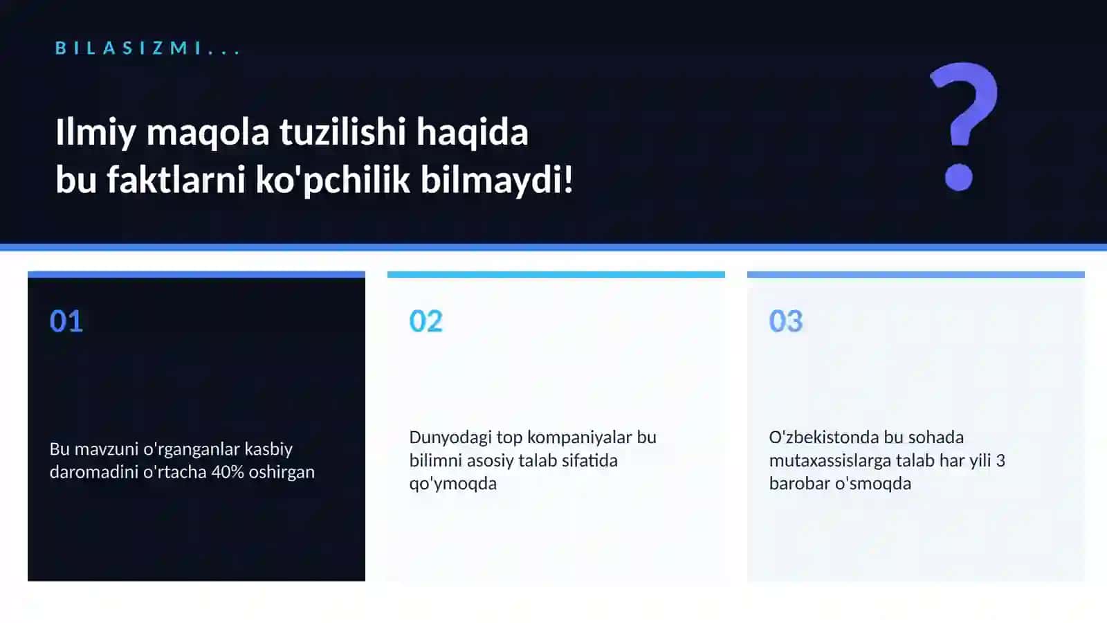 Ilmiy maqola tuzilishi 2