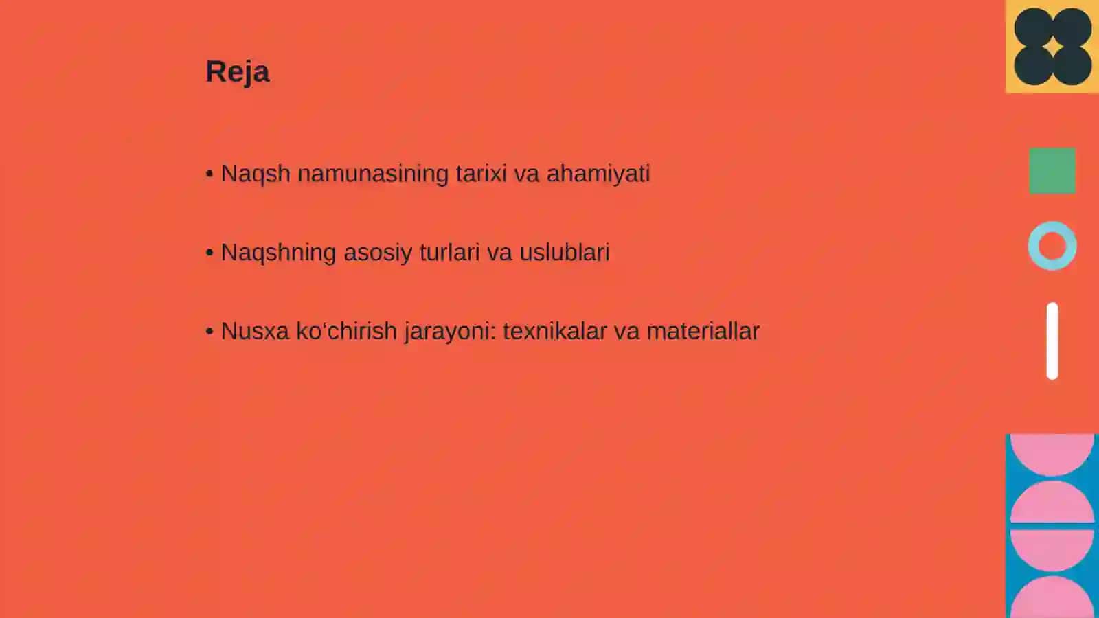 Naqsh namunasidan nusxa ko‘chirish 2