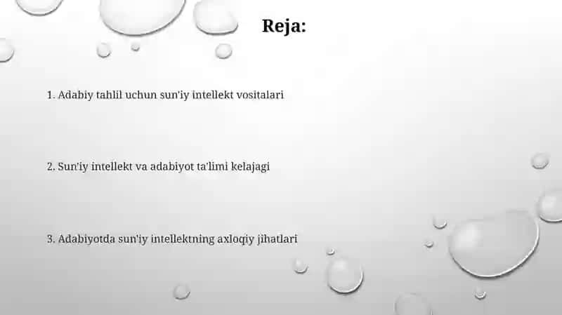 Sun'iy intelekt va adabiy ta'lim 2