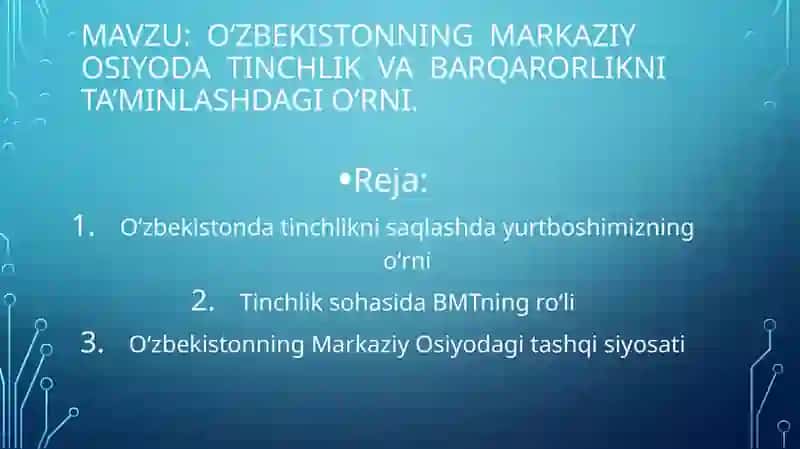 Oʻzbekistonning eng yangi tarixi 2