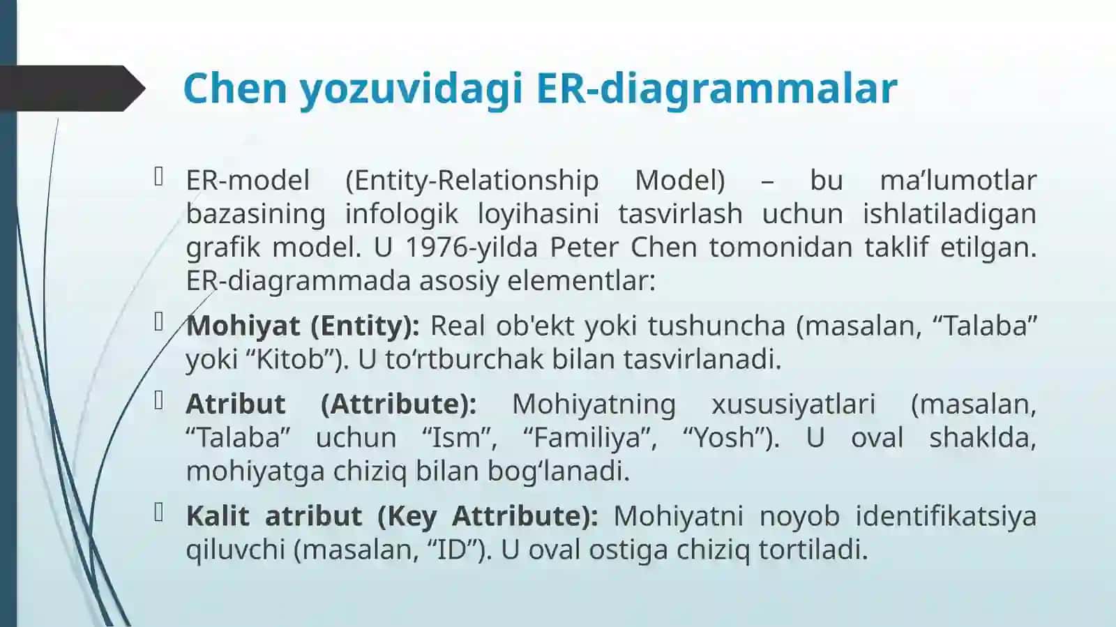 ER-diagrammalar 2