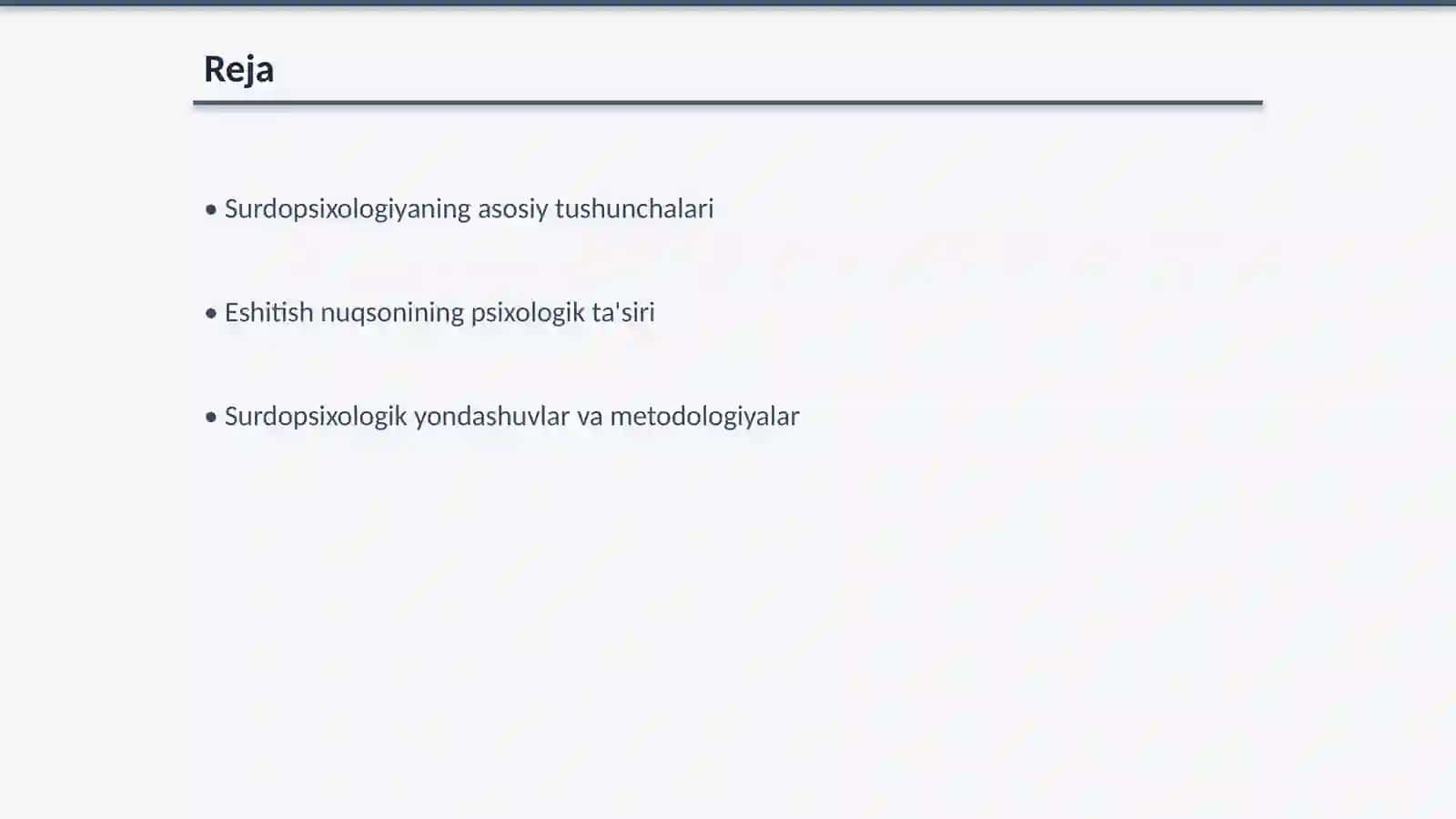 Surdopsixologiyaning nazariy asoslari Eshitishida nuqsoni bo'lgan bolalarning psixologik xususiyatlari 2