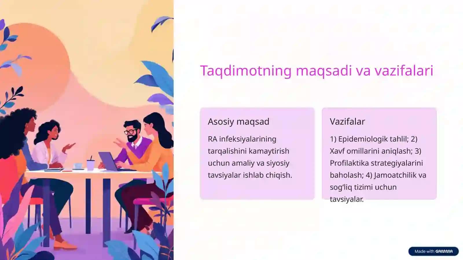 Nafas yo'li infeksiyalari epidemiologiyasi va profilaktikasining dolzarb muammolari (RA) 2
