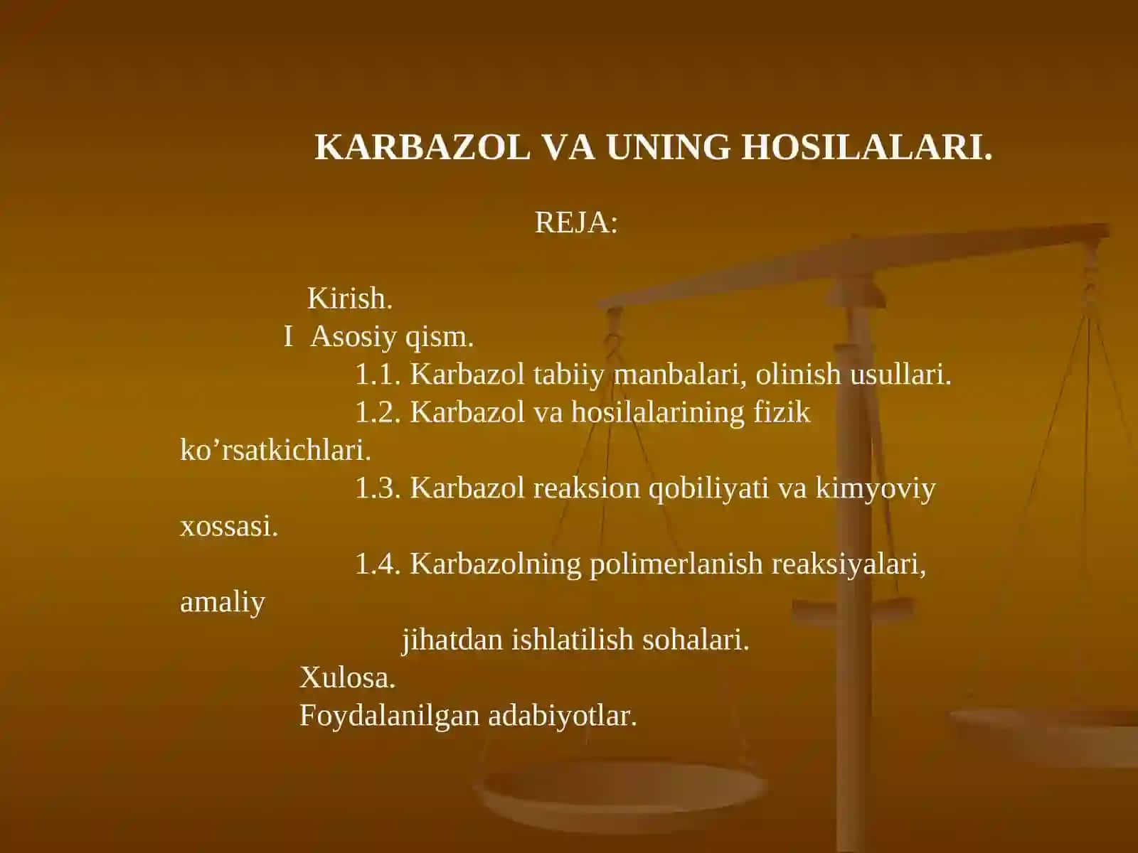 Karbazol va uning hosilalari 2