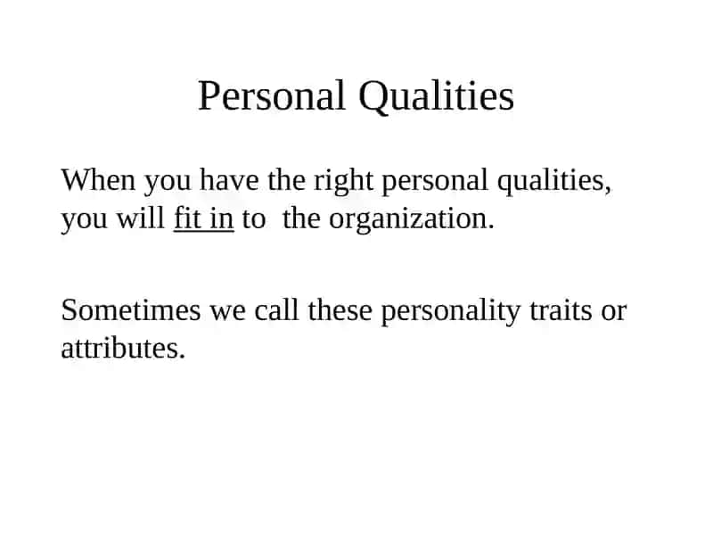 Skills and qualifications 2