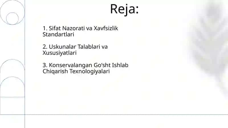 Go'sht konservalarini tayyorlash texnologiyasi va ularga qo'yiladigan talablar 2