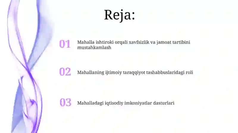 Mahallalar 2017-2021 yillardagi Strategiyada muhim rol o'ynab 2