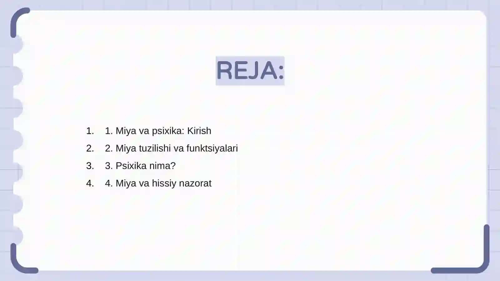 Miya va psixika 2