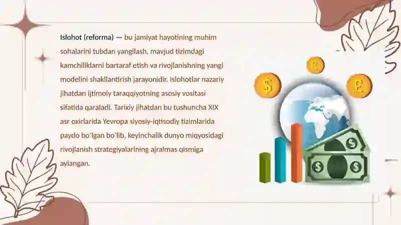 Islohatlarning o'z modelini ishlab chiqish: shartlar va transformatsiyalar strategiyasi 2