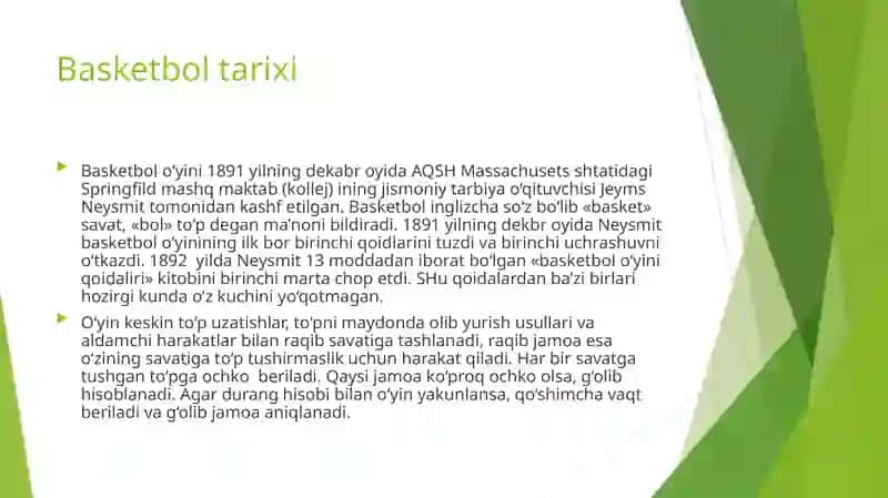 Basketbol Tarixi 2