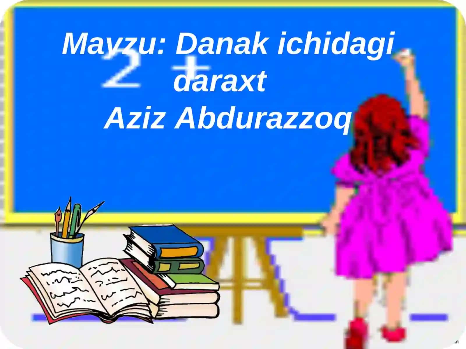 Danak ichidagi daraxt 2