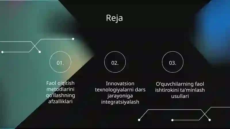 Oʻqitishning Faol Pedagogik Texnologiyalari 2