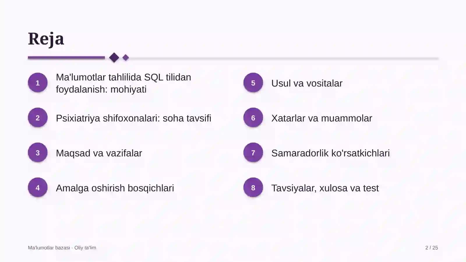 psixiatriya shifoxonalarida ma'lumotlar tahlilida sql tilidan foydalanish 1556 2