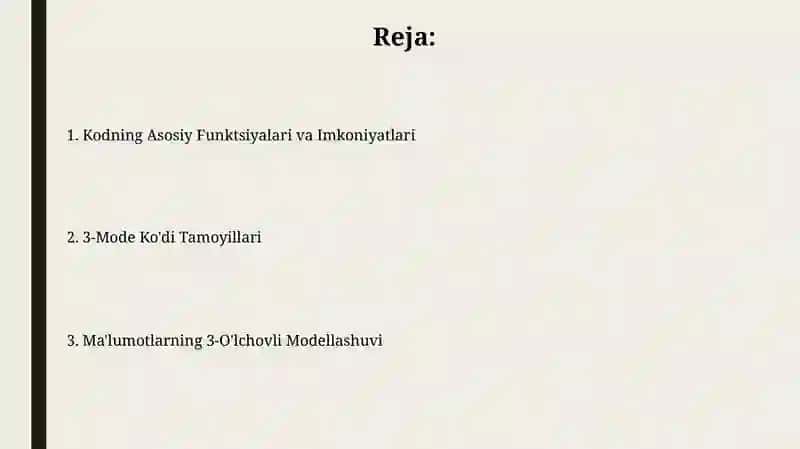 Kodeksning prinsiplari 2