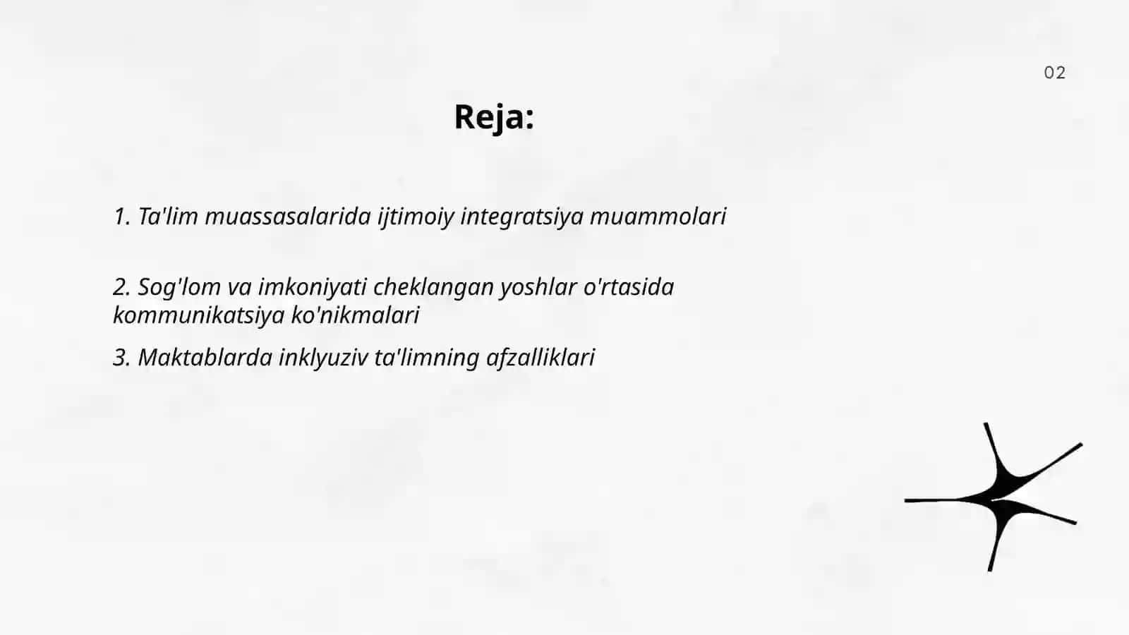 Ta'lim muassasalarida sog'lom va imkoniyati cheklangan yoshlar o'zaro muloqotining ijtimoiy pertseptsiyasi 2